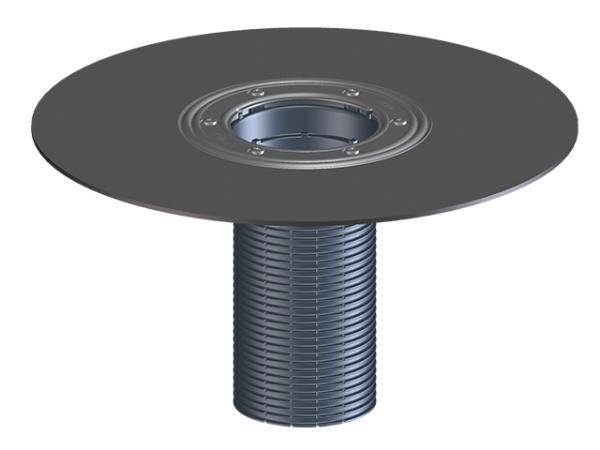 Aufstockelement inkl. O-Ring, mit Bitumenmanschette  HL85NH